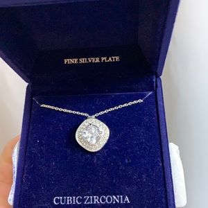 Fine silver plate necklace